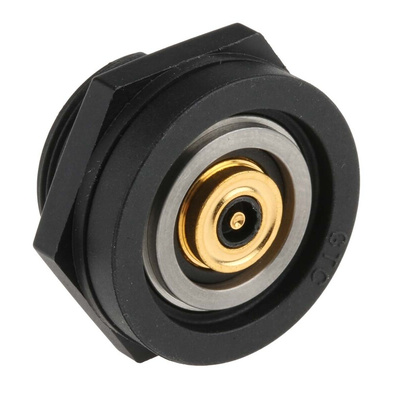 RS PRO, Straight Panel Mount Male Magnetic Connector, Solder Termination