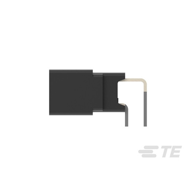 TE Connectivity Right Angle Female Edge Connector, Through Hole Mount, 12-Contacts, 2.54mm Pitch, 2-Row, Solder