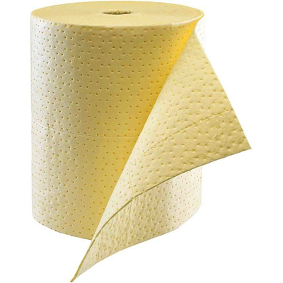 Ecospill Ltd Chemical Spill Absorbent Roll 120 L Capacity, 1 Per Package