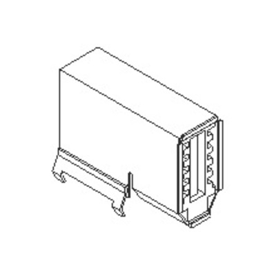 Molex 10 Way Right Angle Through Hole Firewire Connector, Socket