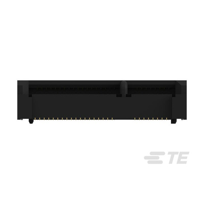 TE Connectivity Mini PCI Express Series Female Edge Connector, 52-Contacts, 0.8mm Pitch, 52-Row