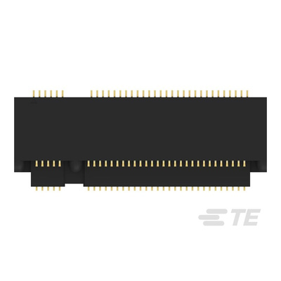 TE Connectivity M.2 NGFF Series Right Angle Edge Connector, PCB Mount, 67-Contacts, 0.5mm Pitch, 2-Row
