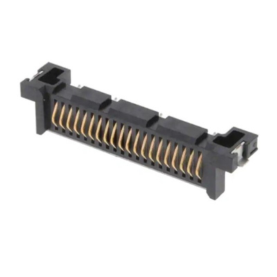 Samtec SAL1 Series Right Angle Female Edge Connector, Surface Mount, 254-Contacts, 1mm Pitch, 2-Row