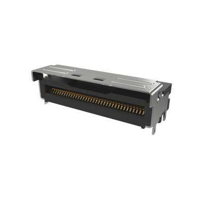 Amphenol ICC Right Angle Edge Connector, 74-Contacts, 0.6mm Pitch