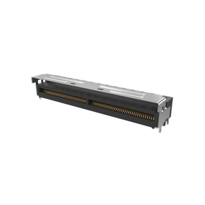 Amphenol ICC Right Angle Edge Connector, 74-Contacts, 0.6mm Pitch