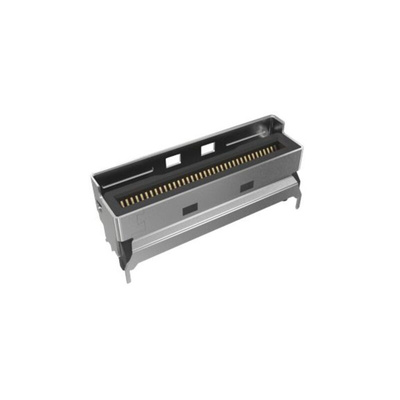 Amphenol ICC Vertical Edge Connector, 74-Contacts, 0.6mm Pitch
