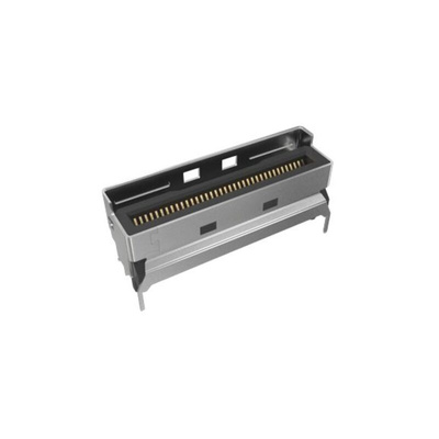 Amphenol ICC Vertical Edge Connector, 74-Contacts, 0.6mm Pitch