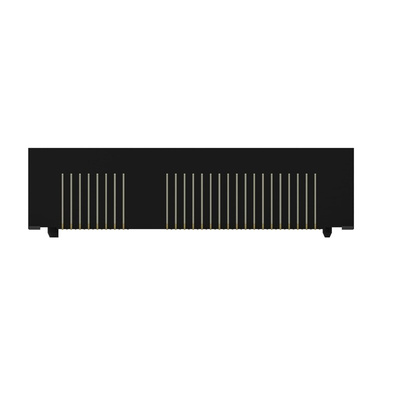 TE Connectivity Horizontal Edge Connector, 52-Contacts, 0.8mm Pitch, 2-Row