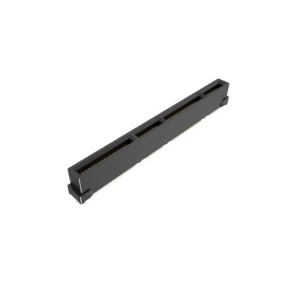 Amphenol Communications Solutions Vertical Edge Connector, 168-Contacts, 0.6mm Pitch, 2-Row