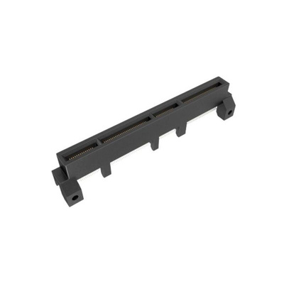Amphenol Communications Solutions Edge Connector, 168-Contacts, 0.6mm Pitch, 2-Row