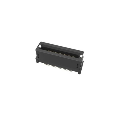 Amphenol Communications Solutions Vertical Edge Connector, 48-Contacts, 0.6mm Pitch, 2-Row
