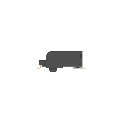 TE Connectivity 2199119 Series Right Angle Edge Connector, Board Mount, 67-Contacts, 0.5mm Pitch, 2-Row, Surface Mount