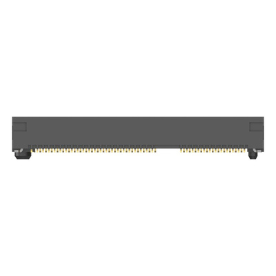 TE Connectivity 2199119 Series Right Angle Edge Connector, Board Mount, 67-Contacts, 0.5mm Pitch, 2-Row, Surface Mount