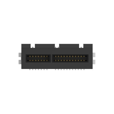 TE Connectivity 5-2364427 Series Vertical Female Edge Connector, Board Mount, 36-Contacts, 1mm Pitch, 2-Row, Surface