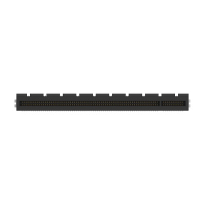 TE Connectivity 5-2364427 Series Vertical Female Edge Connector, Board Mount, 164-Contacts, 1mm Pitch, 2-Row, Surface