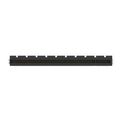 TE Connectivity 5-2371899 Series Vertical Female Edge Connector, Board Mount, 164-Contacts, 1mm Pitch, 2-Row, Surface
