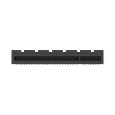 TE Connectivity 5-2378762 Series Vertical Female Edge Connector, Board Mount, 98-Contacts, 1mm Pitch, 2-Row, Surface