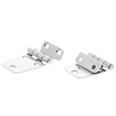 ROCA Electro Polished Stainless Steel Raised Profile Hinge Screw, 37mm x 67.5mm x 2mm