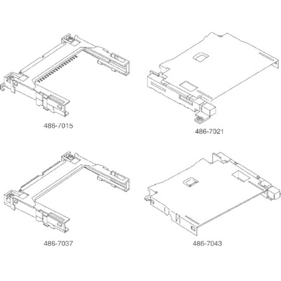 Molex, 55359 50 Way Right Angle Compact Flash Memory Card Connector With Solder Termination