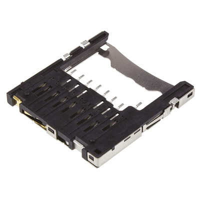Molex, 501189 9 Way Right Angle SD Card Memory Card Connector With Solder Termination