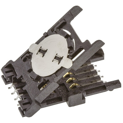 TE Connectivity 8 Way SAM, SIM Memory Card Connector With Solder Termination