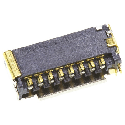 Molex, 47309 8 Way Right Angle Micro SD Memory Card Connector With Solder Termination