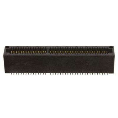 Samtec MEC1 Series Female Edge Connector, Surface Mount, 16-Contacts, 1mm Pitch, 2-Row, Solder Termination