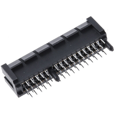 Samtec PCIE Series Female Edge Connector, Through Hole Mount, 64-Contacts, 1mm Pitch, 2-Row, Solder Termination
