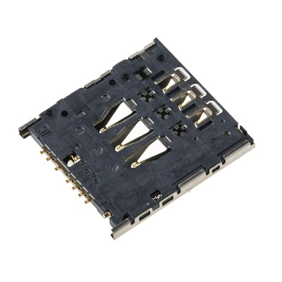 Molex 6 Way Micro Memory Card Connector With SMT Termination