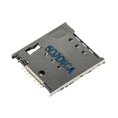 Molex 6 Way Micro Memory Card Connector With SMT Termination