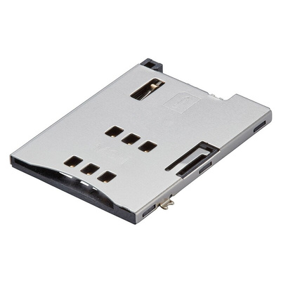 Molex, 47553 6 Way Push/Push Mini Memory Card Connector With Solder Termination