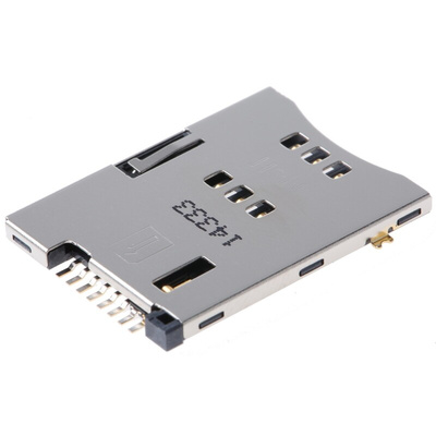 Molex, 47553 6 Way Push/Push Mini Memory Card Connector With Solder Termination