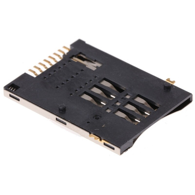Molex, 47553 6 Way Memory Card Connector With Solder Termination