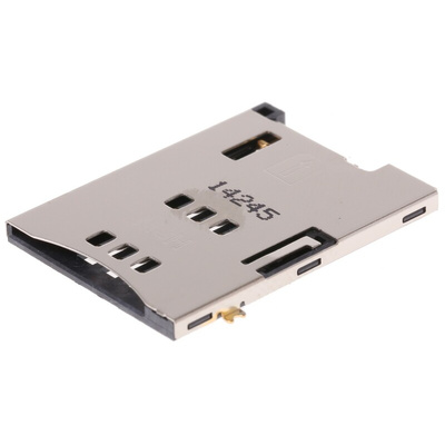 Molex, 47553 6 Way Memory Card Connector With Solder Termination