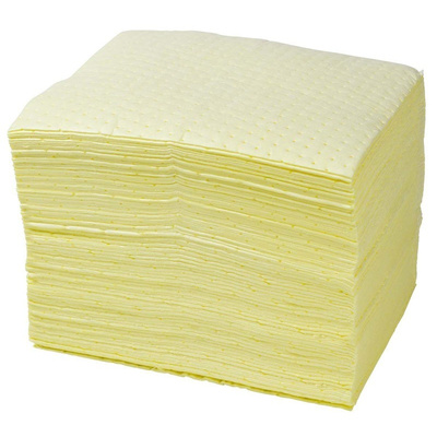 Lubetech Chemical Spill Absorbent Pad 110 L Capacity, 100 Per Package