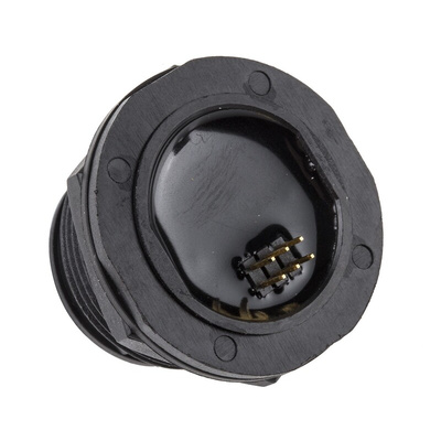 RS PRO Straight, Panel Mount, Socket Type A IP67 USB Connector
