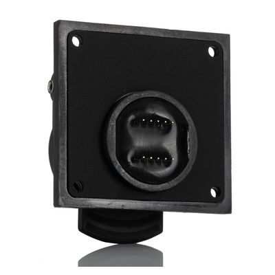 RS PRO Straight, Panel Mount, Socket Type A IP67 USB Connector