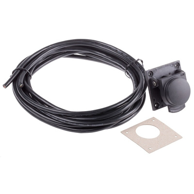 RS PRO Straight, Panel Mount, Socket Type A IP65 USB Connector