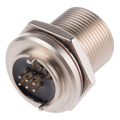RS PRO Straight, Panel Mount, Socket Type Mini B USB Connector