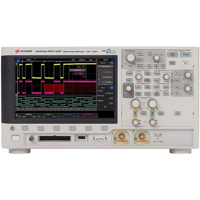 Keysight Technologies 3000T X-Series Bench Mixed Signal Oscilloscope, 1GHz, 4, 16 Channels With UKAS Calibration