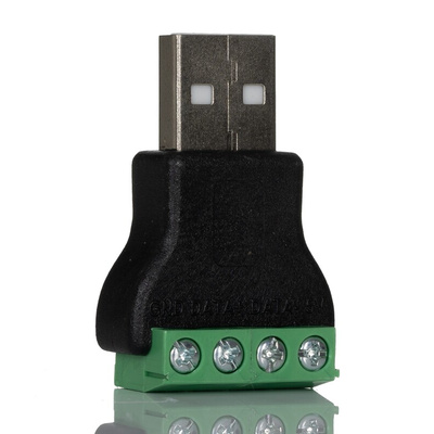 RS PRO Straight, Cable Mount, Plug Type A 3.0 USB Connector