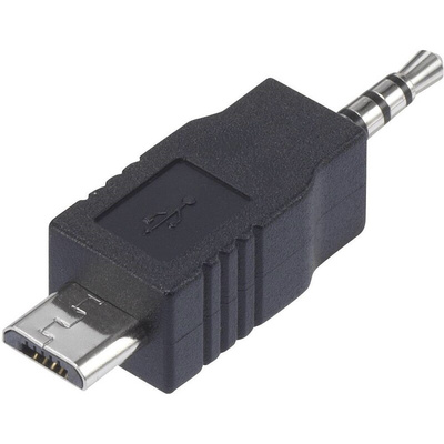 RS PRO, Cable Mount, Plug Type Micro B USB Connector