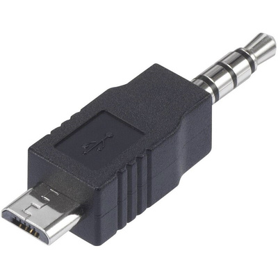 RS PRO, Cable Mount, Plug Type Micro USB Connector