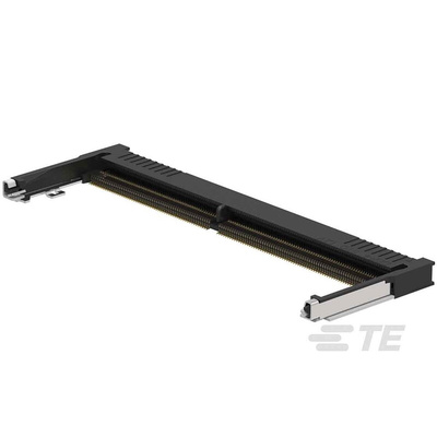 TE Connectivity 0.5mm Pitch 260 Way, Right Angle SMT Mount SO DIMM Socket ,25.0 V ,500.0mA