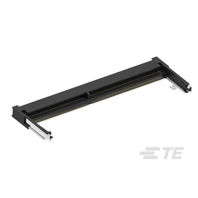 TE Connectivity 0.5mm Pitch 260 Way, Right Angle SMT Mount SO DIMM Socket ,25.0 V ,500.0mA