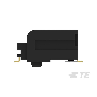 TE Connectivity 67 Way Right Angle Card Edge Memory Card Connector With Solder Termination