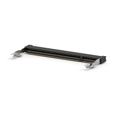 TE Connectivity 0.6mm Pitch 200 Way, Right Angle SMT Mount DDR2 DIMM Socket ,25.0 V ,500.0mA