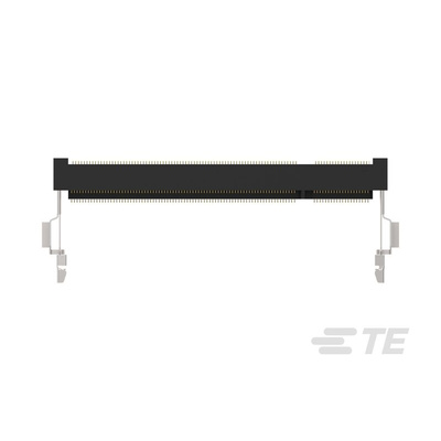 TE Connectivity 0.6mm Pitch 200 Way, Right Angle SMT Mount DIMM Socket ,1.8 V ,500mA