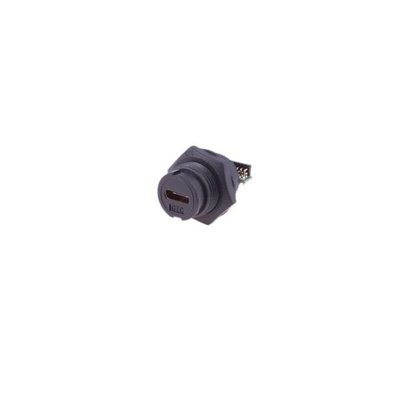 RS PRO Straight, Panel Mount, Socket Type C 3.1 IP67 USB C Connector