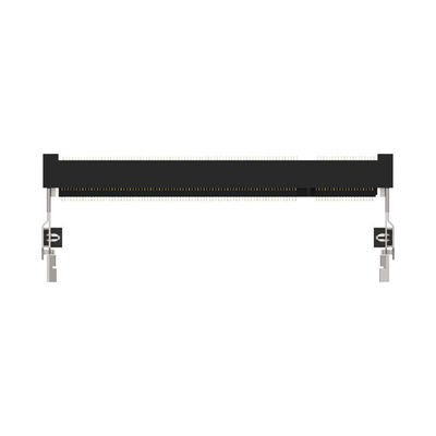 TE Connectivity 0.6mm Pitch 200 Way, Right Angle Board Mount Mount DIMM Socket ,500mA